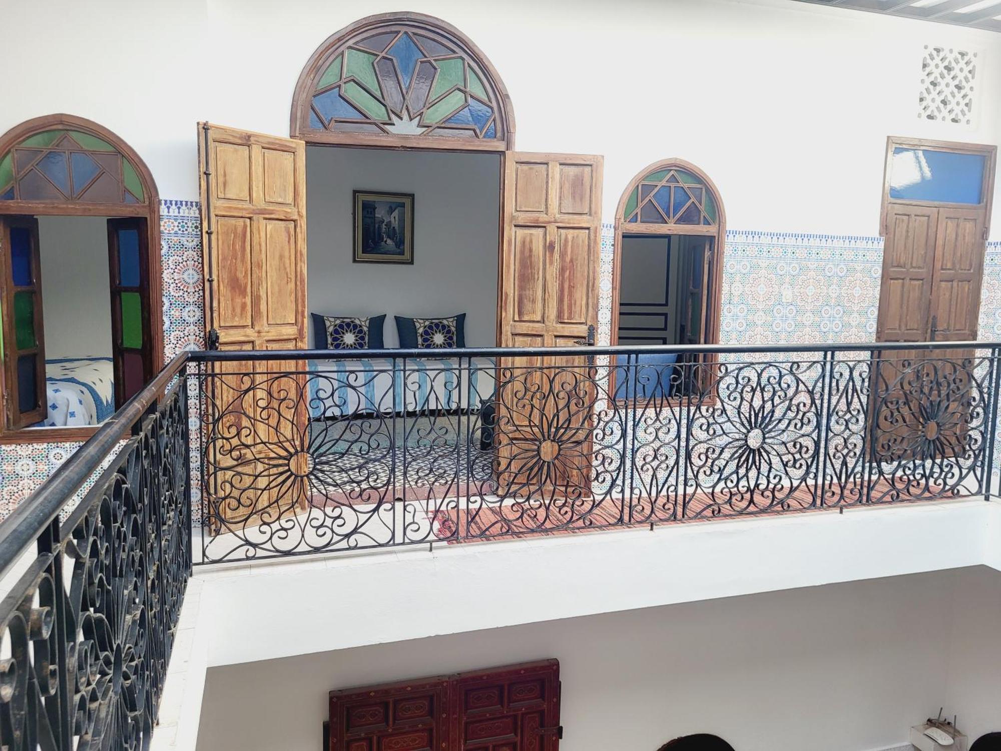 Riad Dar Nawfal Salé Bagian luar foto
